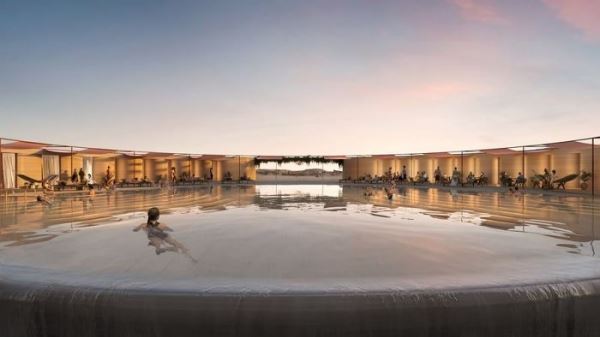 Архитектурная фирма Icon напечатает целый гостиничный комплекс в пустыне Техаса
