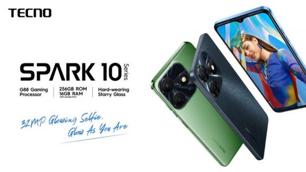 <br />
							Tecno анонсировала смартфоны Spark 10, Spark 10 5G и Spark 10C с 50-МП камерами<br />
						
