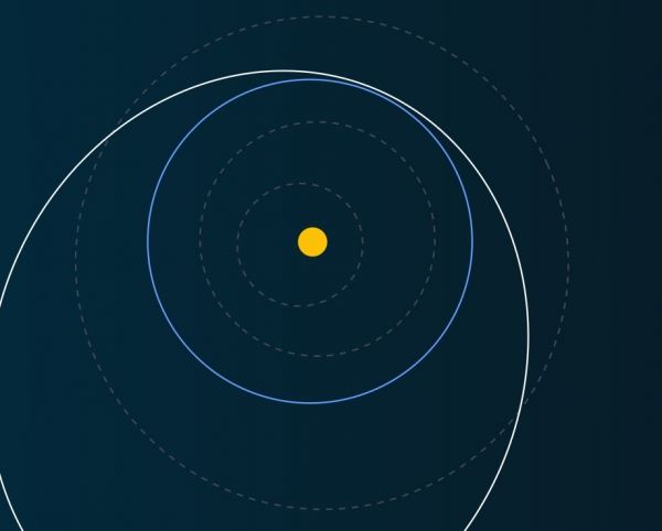 В пятницу крупный астероид сблизится с Землей